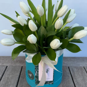 Arreglo de Tulipanes Blancos