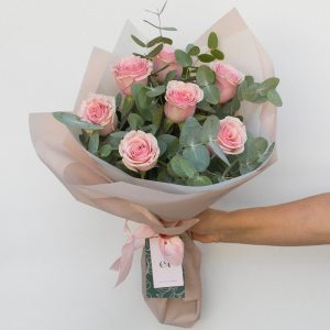 Bouquet de rosas mediano