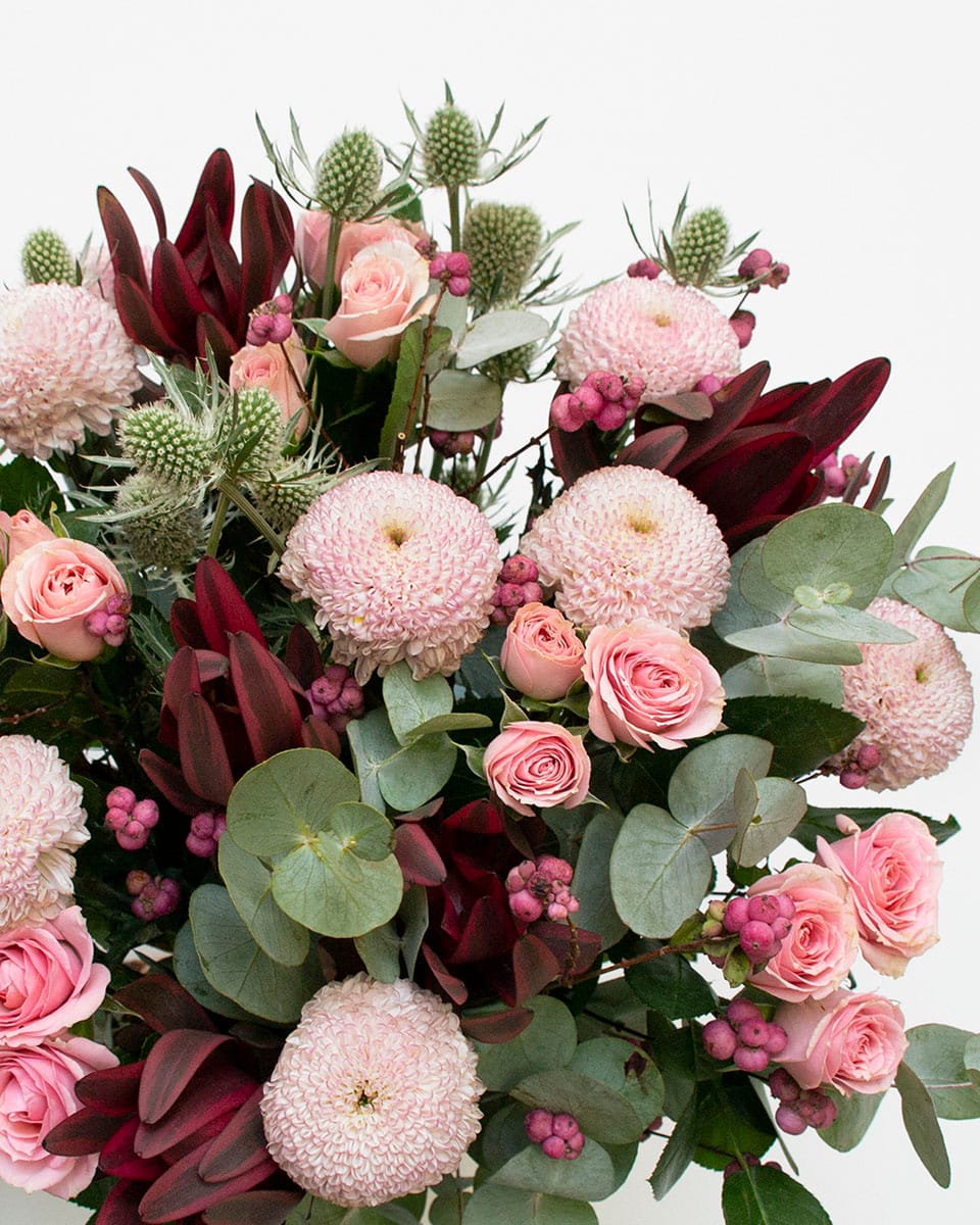 Bouquet Ramo flores pasteles