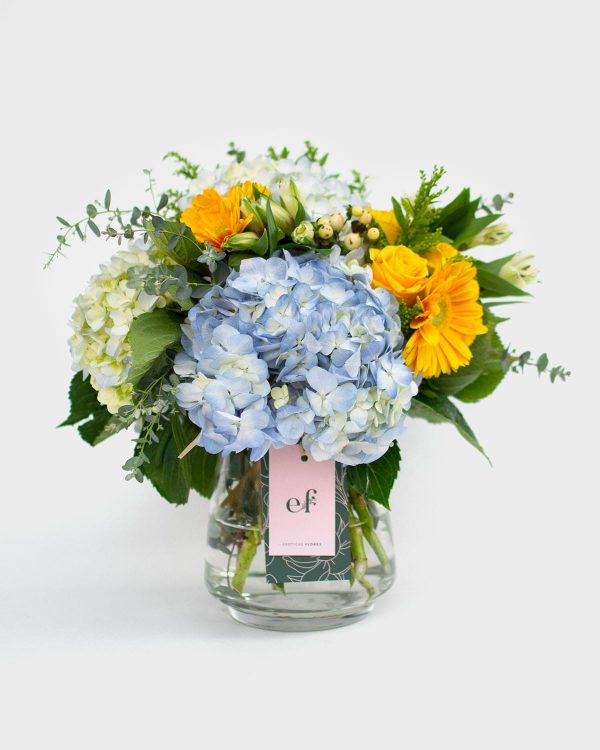 Florero Hydrangea