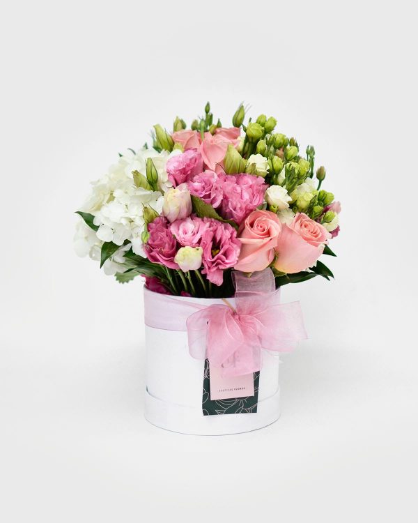 Macizo de flores elegantes