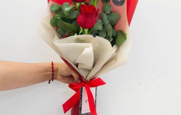 Ramo 3 rosas rojas