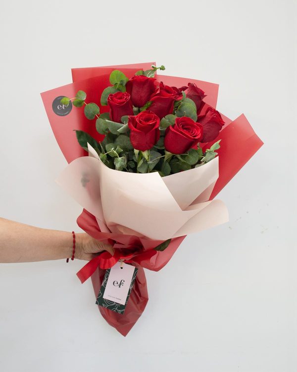 Ramo 7 rosas rojas (new)