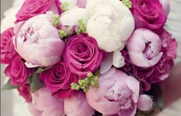 Ramo de Rosas y Peonias