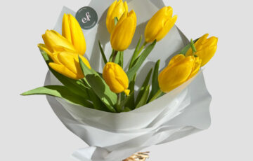 Ramo de Tulipanes Amarillos – Exóticas Flores®