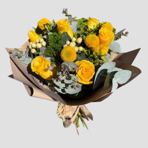 Ramo Radiante de Rosas Amarillas – Exóticas Flores®