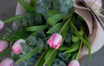 Ramo de Tulipanes Rosados