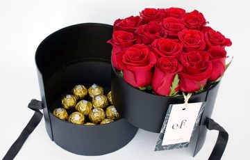 Pack Romántico Rosas y Bombones